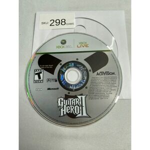 Guitar Hero II 2 Activision Microsoft Xbox 360